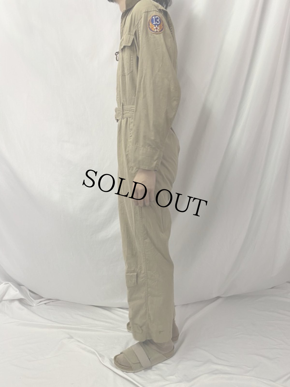 画像3: 40's U.S.NAVY "AN 6550" サマーフライトスーツ (3)