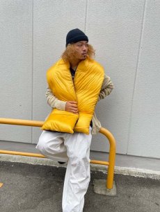 画像4: 【SALE】  2021AW COMFY OUTDOOR GARMENT "DOWN MUFFLER" BLACK (4)