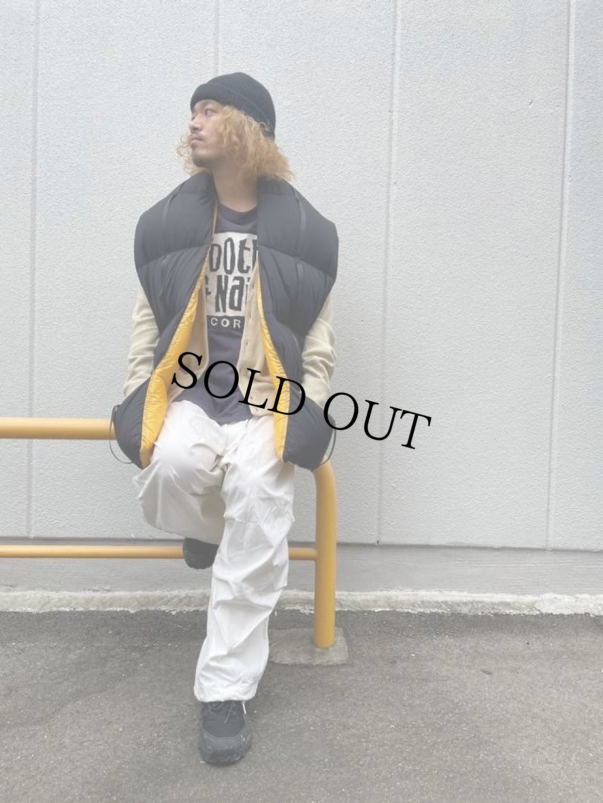 画像2: 【SALE】  2021AW COMFY OUTDOOR GARMENT "DOWN MUFFLER" BLACK (2)