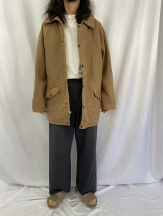 画像2: 70's THE NORTH FACE USA製 茶タグ ウールコート XL (2)