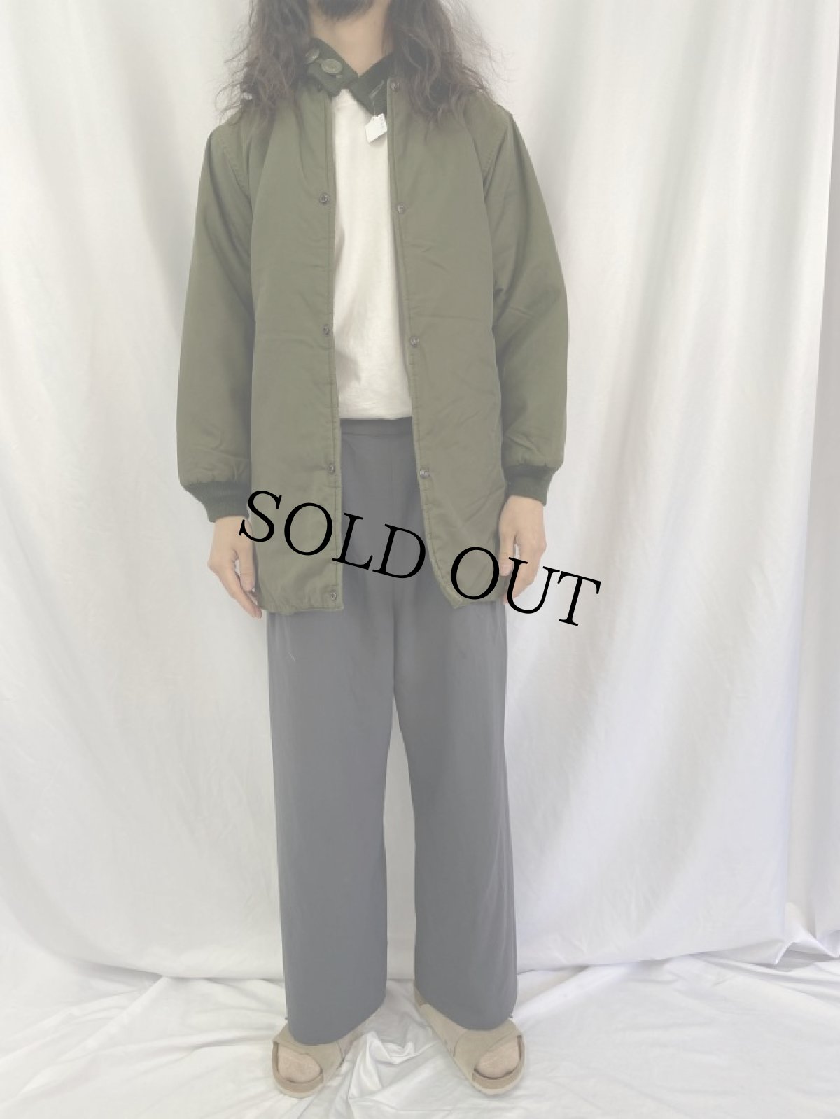 画像2: 70's CANADIAN AIR FORCE ECW ライナーコート SHORT/SMALL (2)