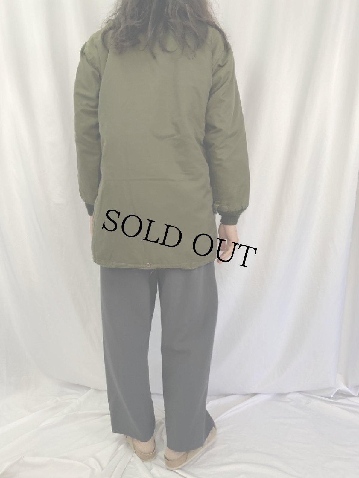 画像4: 70's CANADIAN AIR FORCE ECW ライナーコート SHORT/SMALL (4)