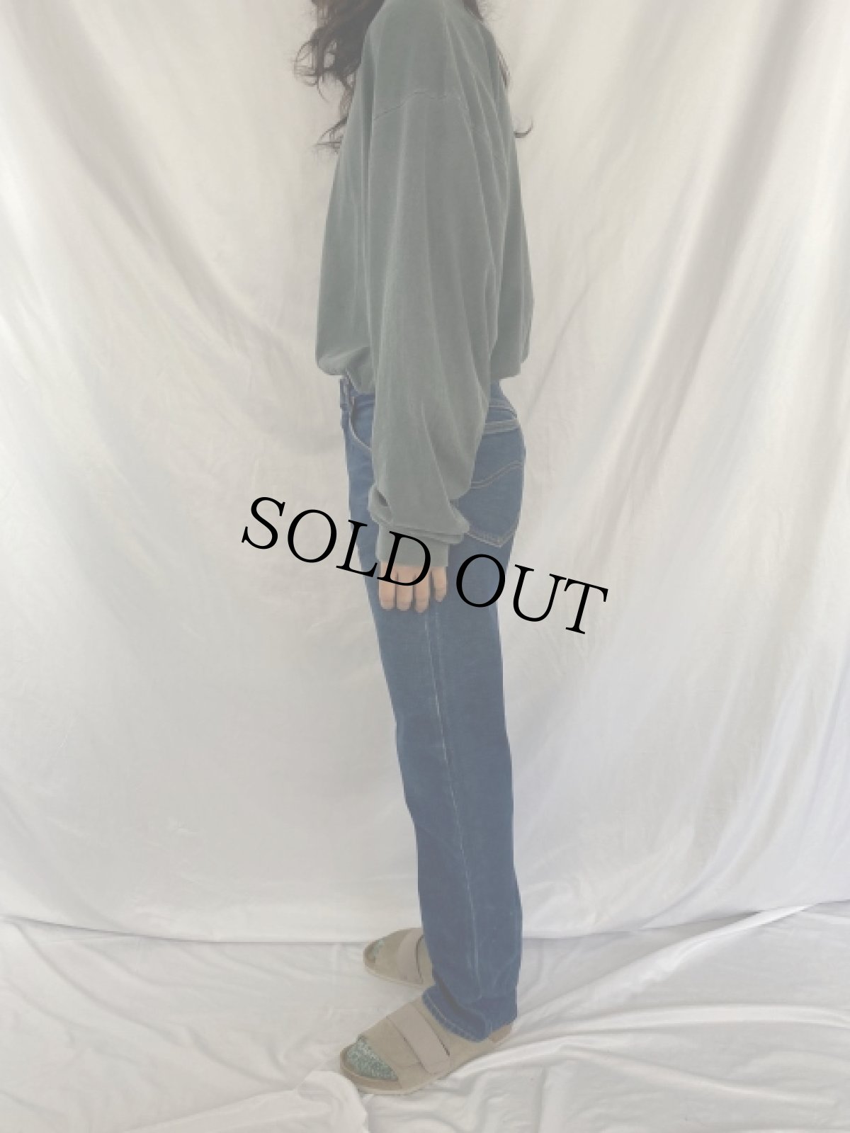 画像3: 70's Lee 200 USA製 ストレートデニムパンツ W32 (3)