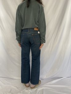 画像4: 70's Lee 101Z USA製 サイド黒 デニムパンツ W31 (4)