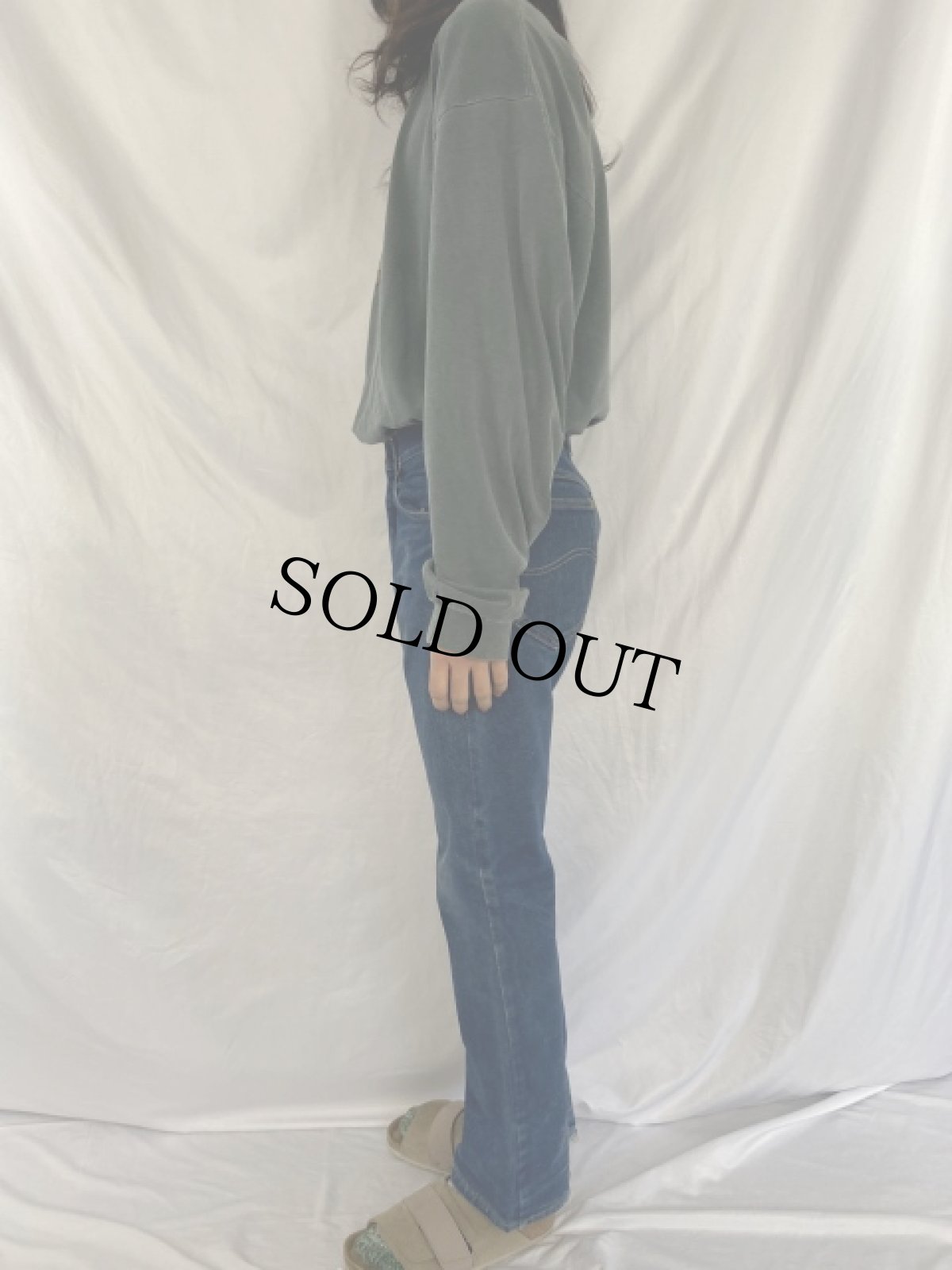 画像3: 70's Lee 200 USA製 ストレートデニムパンツ W31 (3)