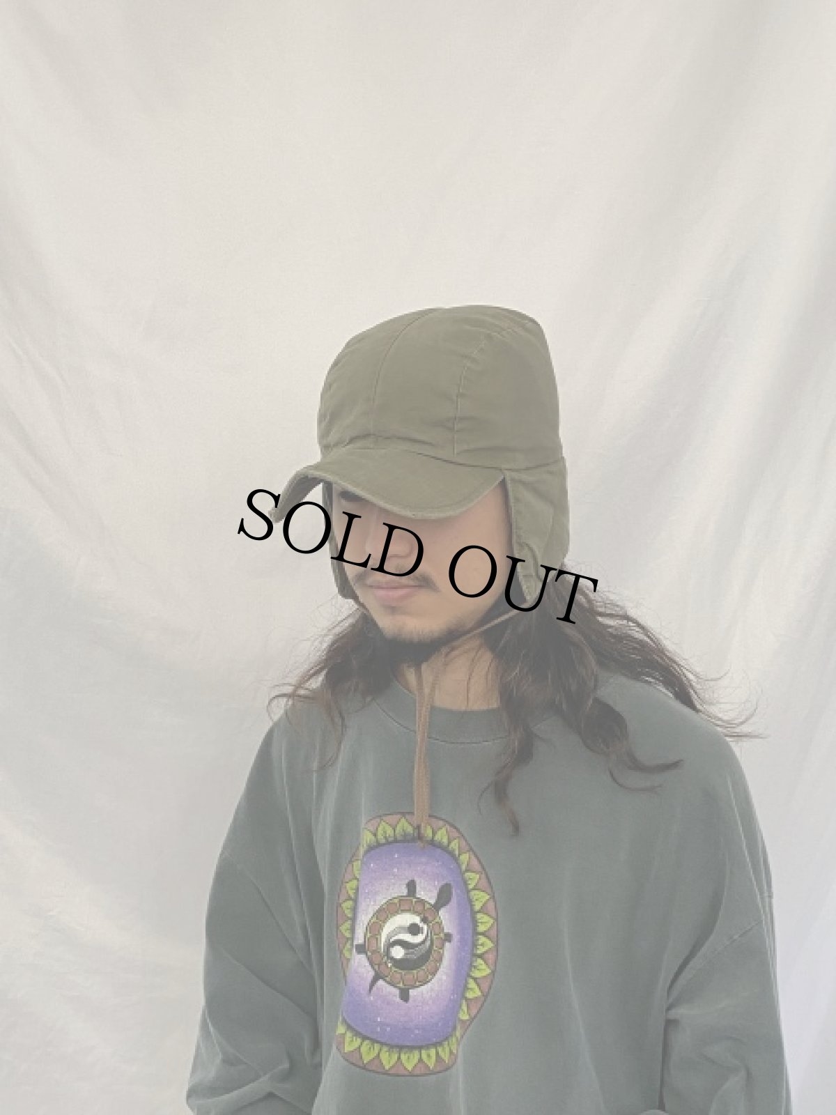 画像2: 60〜70's ダウンキャップ L (2)