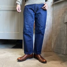 画像4: 60〜70's LEVI'S 505 BIGE デニムパンツ 耳付き W33 (4)