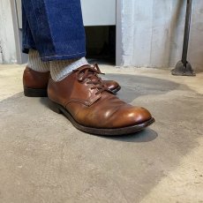 画像3: 40〜50's U.S.NAVY Service Shoes Brown Leather 9 1/2 C (3)