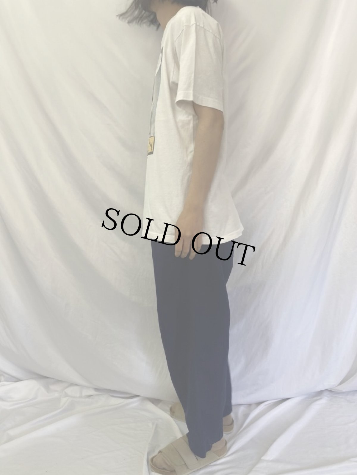 画像3: 90's Stanley Desantis USA製 "Recession Wear" プリントTシャツ XL (3)