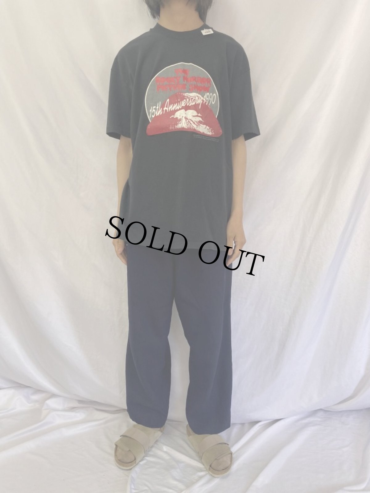 画像2: 90's THE ROCKY HORROR PICTURE SHOW "15th Anniversary" 映画プリントTシャツ XL (2)