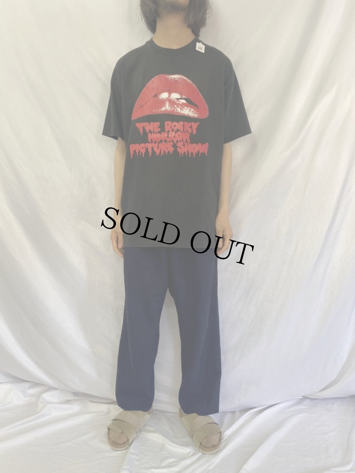 画像2: 90's THE ROCKY HORROR PICTURE SHOW 映画プリントTシャツ XL (2)