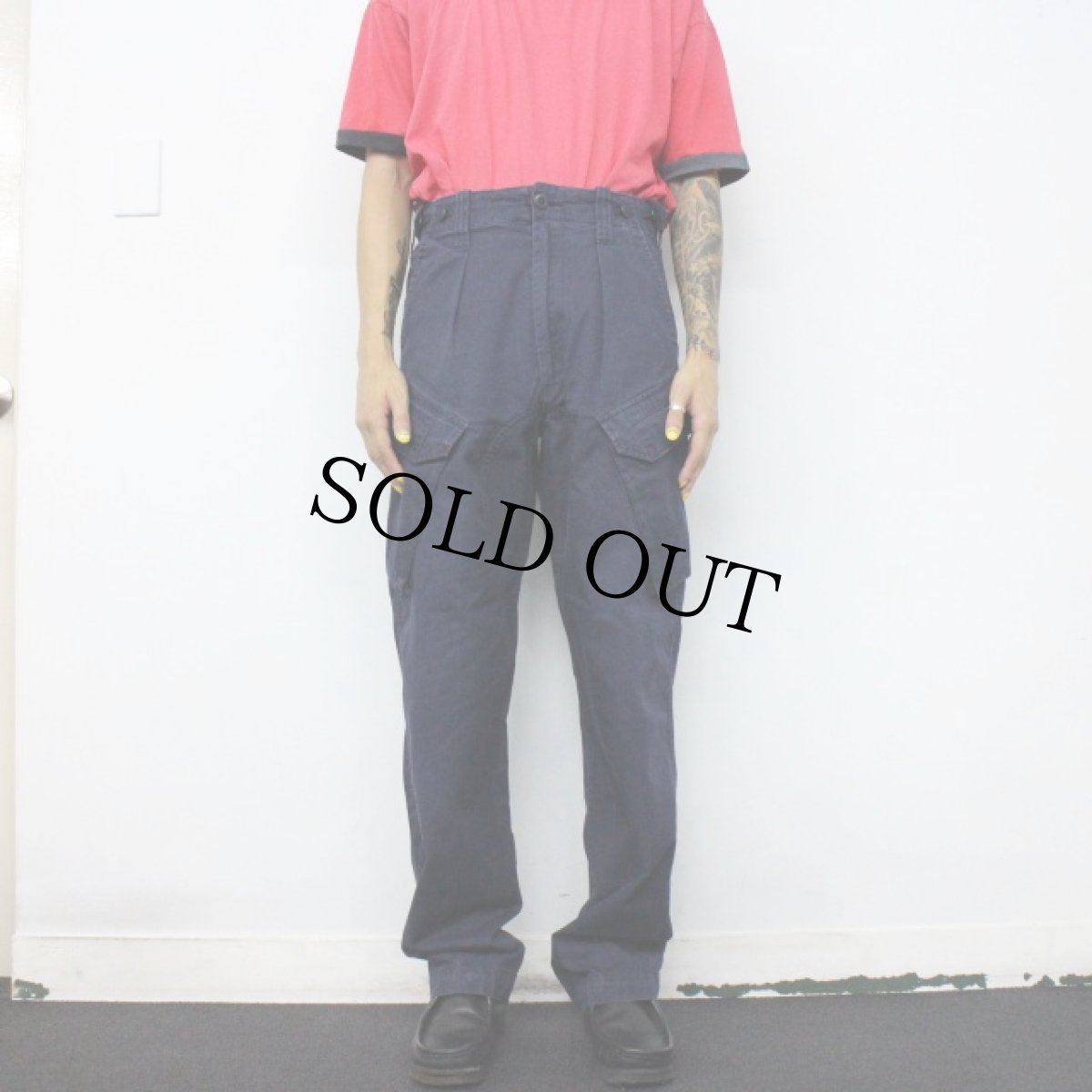 画像2: BRITISH ROYAL NAVY COMBAT TROUSERS W25-29 (2)
