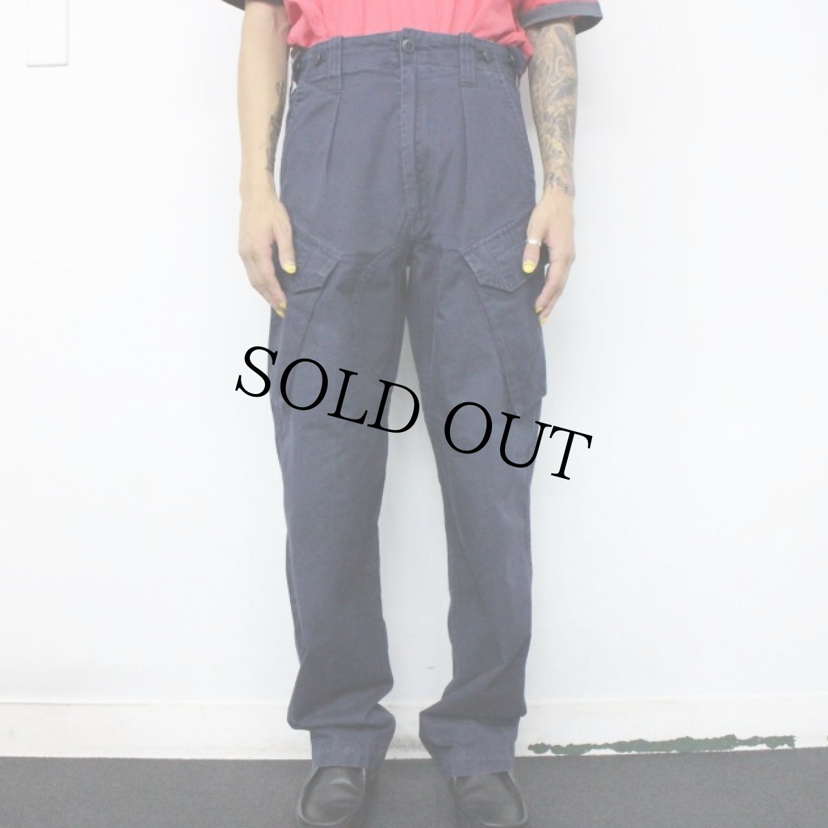 画像3: BRITISH ROYAL NAVY COMBAT TROUSERS W25-29 (3)
