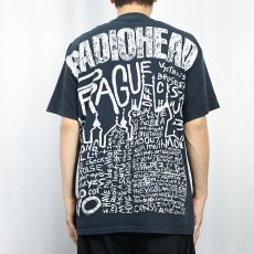 画像3: RADIOHEAD "PABLO HONEY" 大判プリント オルタナティヴ・ロックバンド プリントTシャツ BLACK L (3)