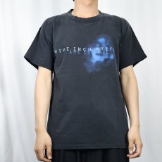 画像2: 90's NINE INCH NAILS USA製 ロックバンド プリントTシャツ BLACK M (2)