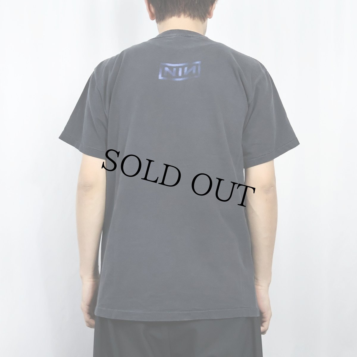 画像3: 90's NINE INCH NAILS USA製 ロックバンド プリントTシャツ BLACK M (3)