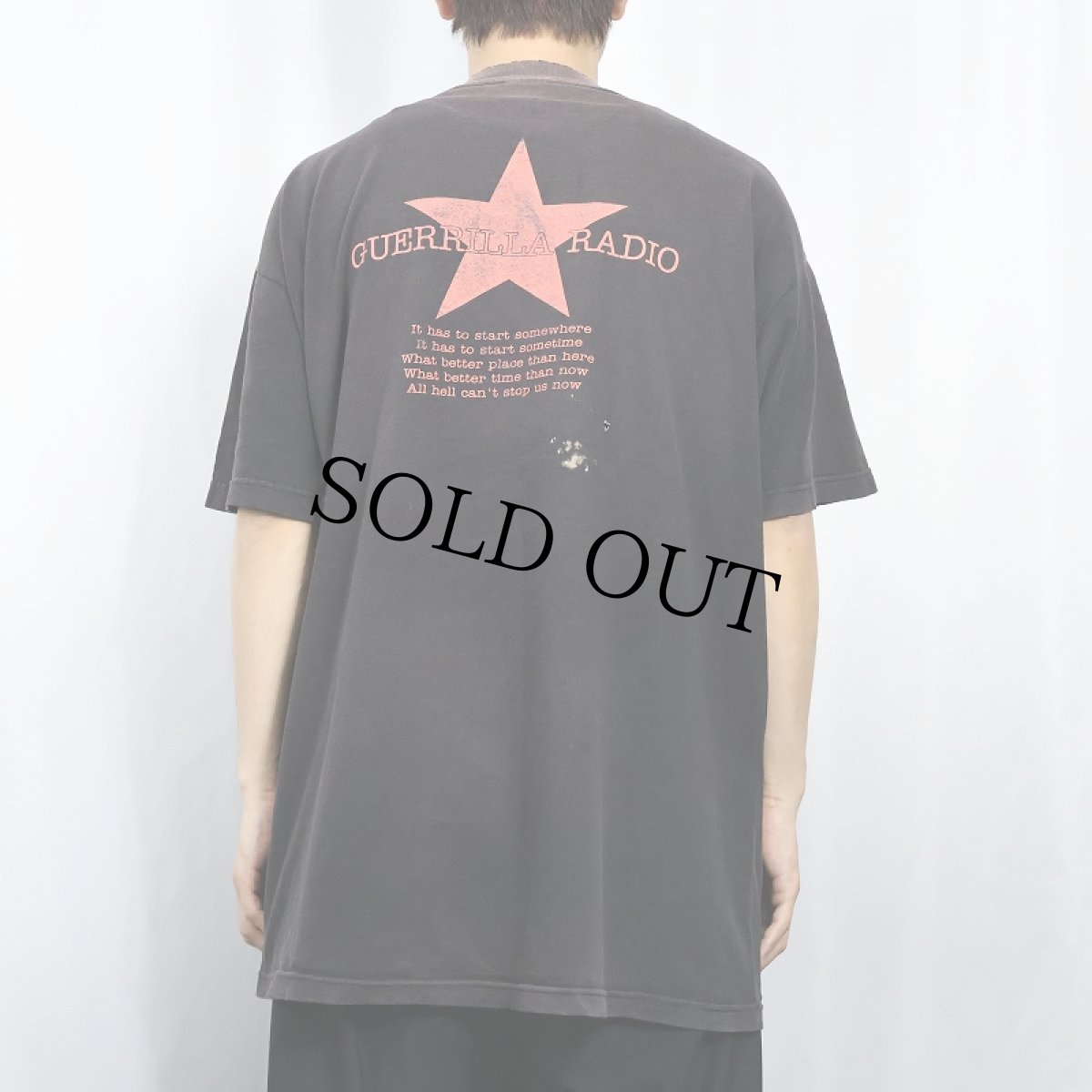 画像3: Rage Against The Machine "Guerrilla Radio" ロックバンド プリントTシャツ BLACK XL (3)