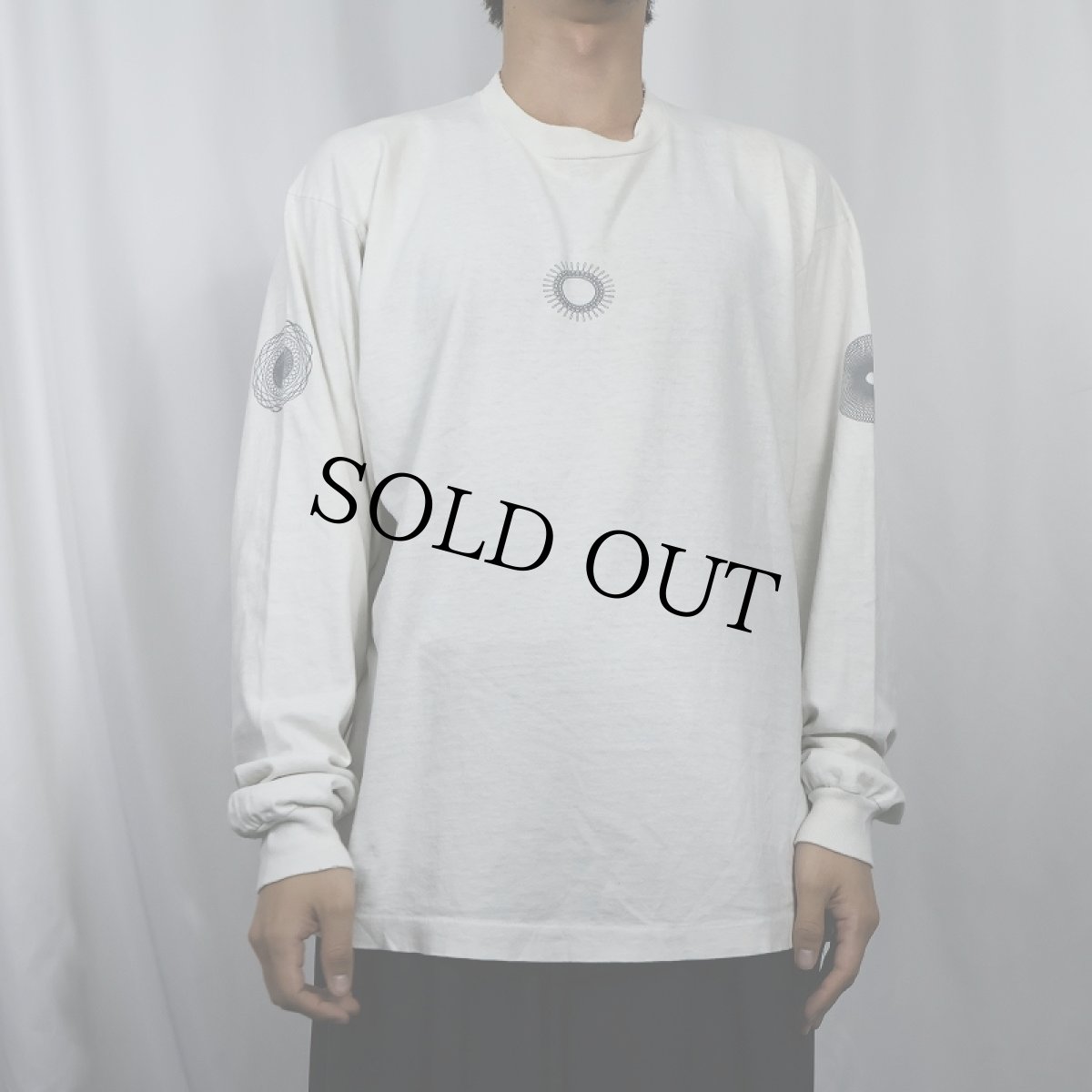 画像4: 90's CURVE ロックデュオ プリントロンT XL (4)