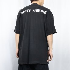 画像3: 90's WHITE ZOMBIE USA製 ロックバンドプリントTシャツ BLACK XL (3)