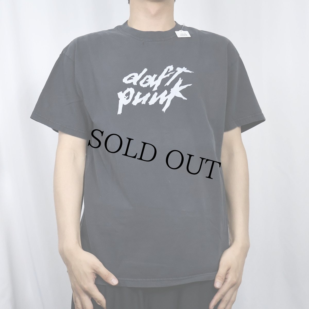 画像3: Daft Punk エレクトロミュージックユニット プリントTシャツ BLACK L (3)