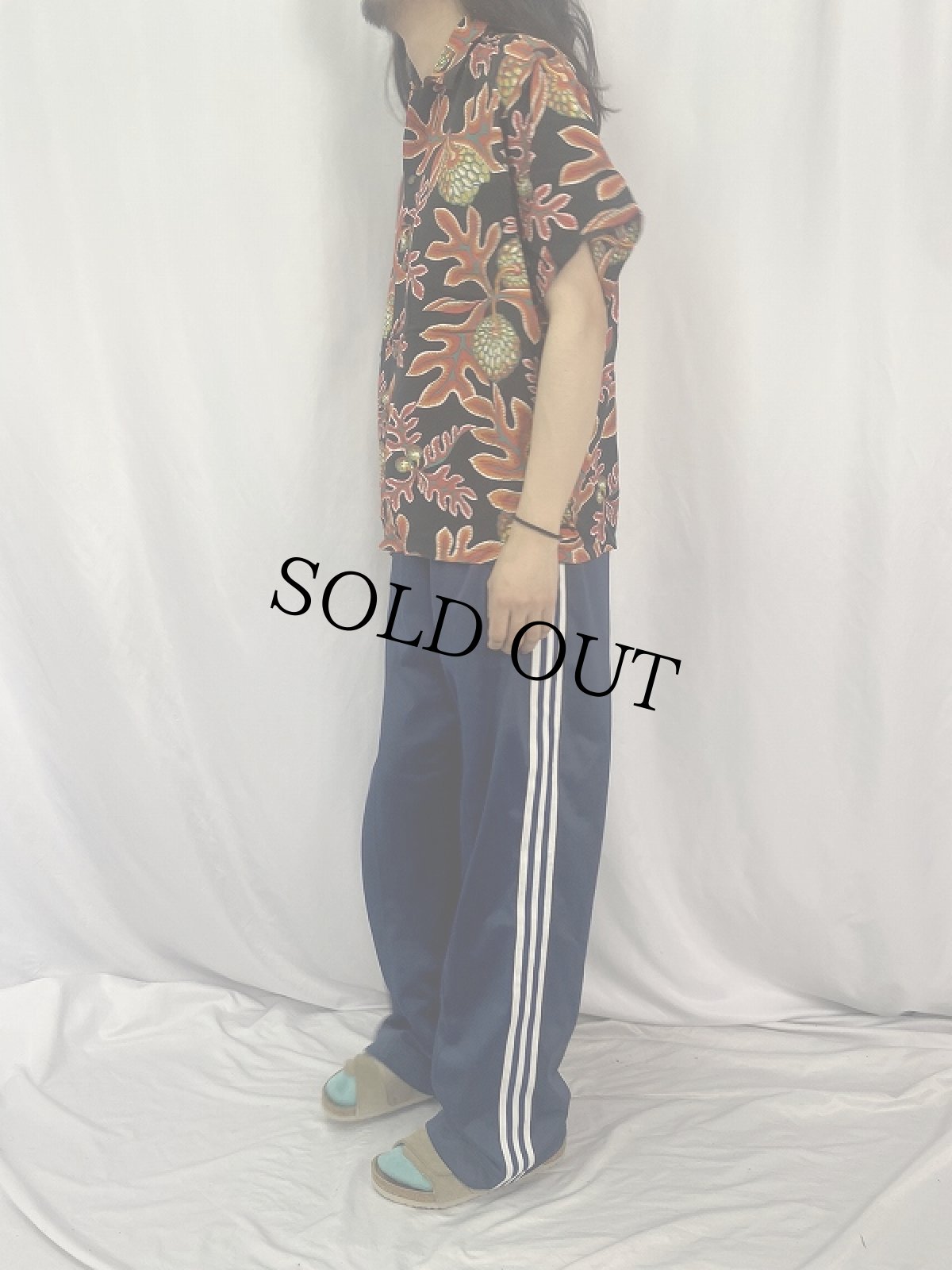 画像3: PINEAPPLE JUICE 総柄レーヨンアロハシャツ (3)