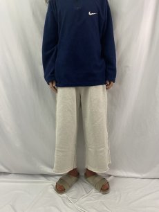 画像2: GOFUKUSAY "BUM SWEAT PANTS 2" NAVY×YELLOW 【FREE】 (2)