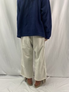 画像4: GOFUKUSAY "BUM SWEAT PANTS 2" NAVY×YELLOW 【FREE】 (4)
