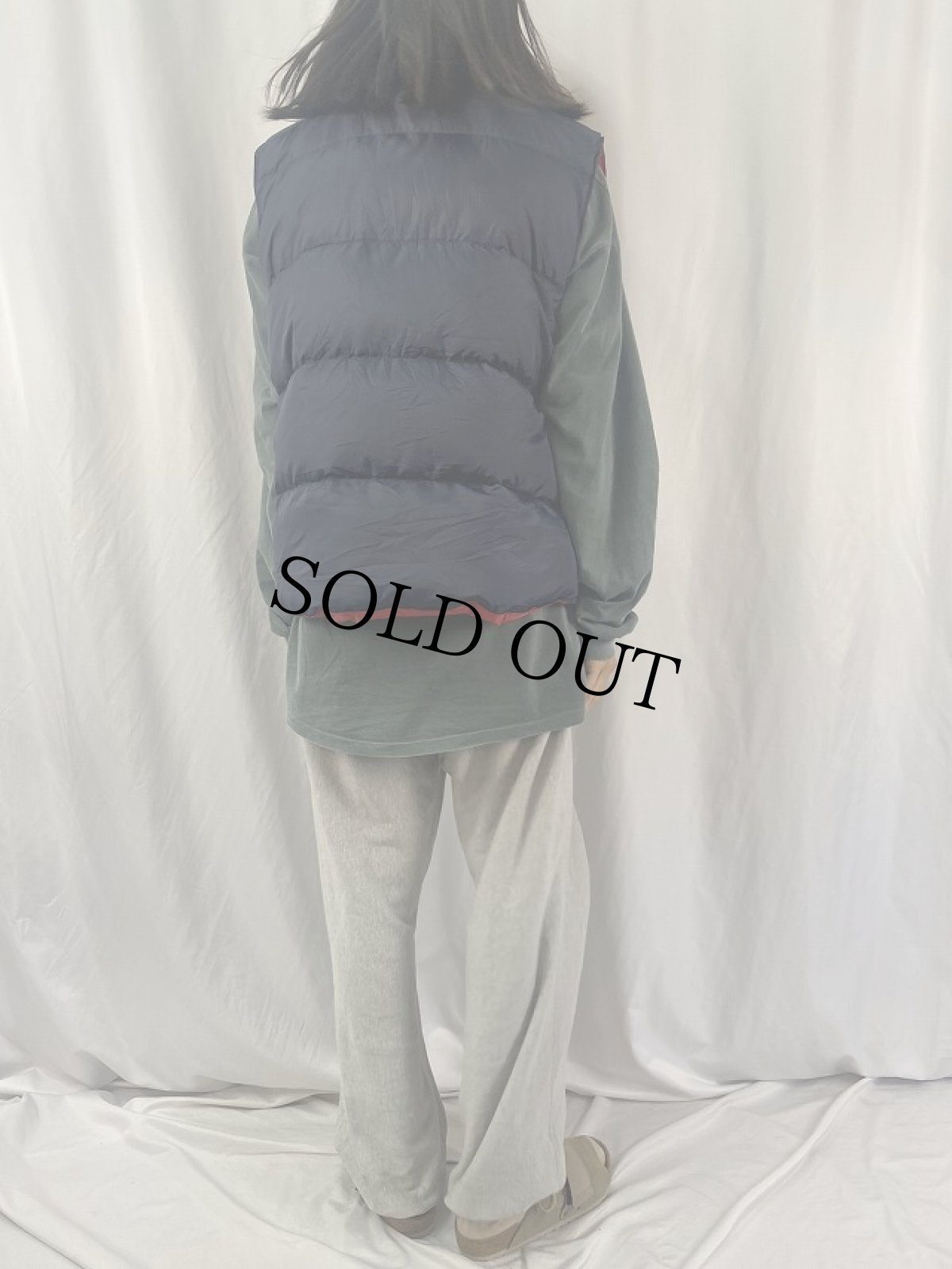 画像5: POLO Ralph Lauren ロゴ刺繍 リバーシブルダウンベスト XL (5)