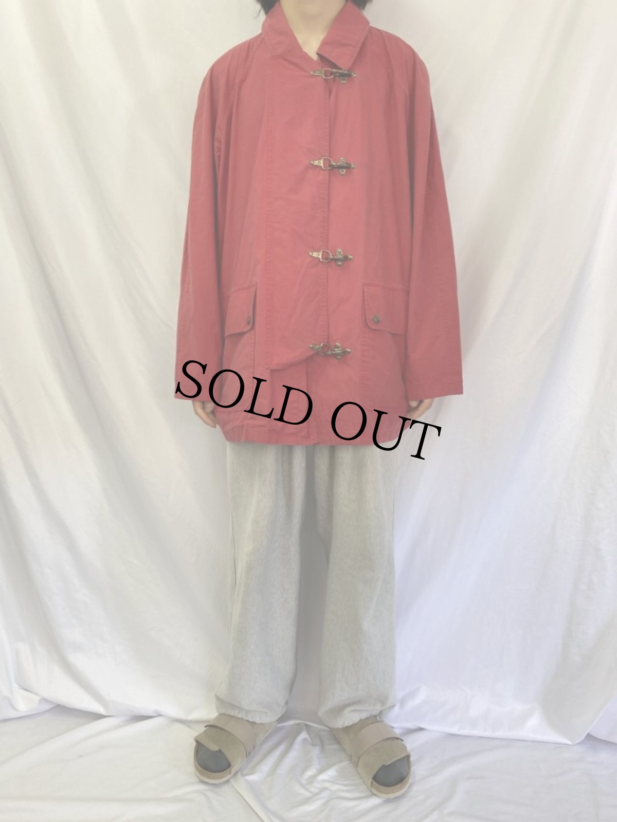 画像2: 80〜90's Burberrys コットンファイヤーマンジャケット (2)