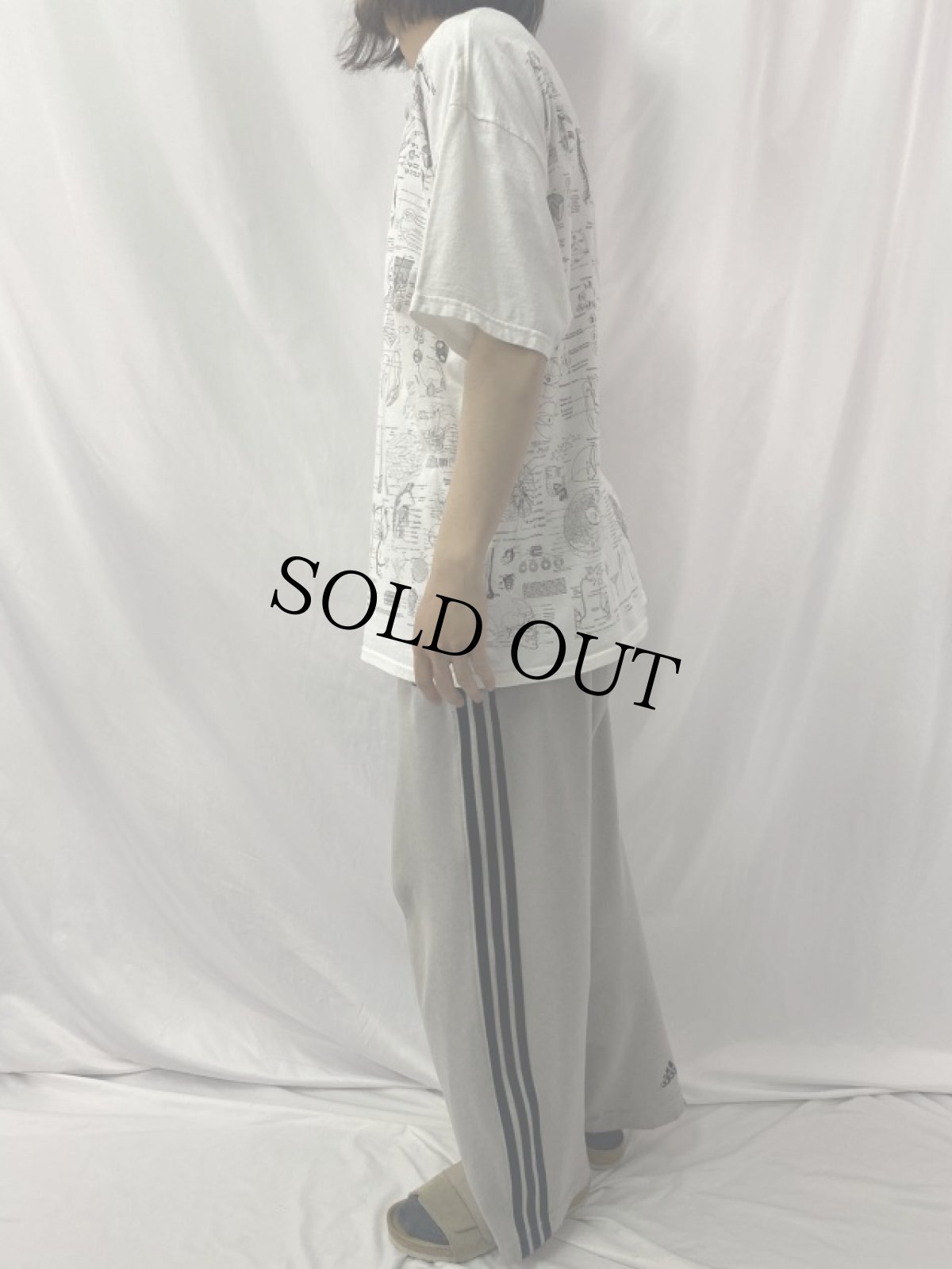 画像4: 2000's "BLINDEDO BY SCIENCE" TEST ANSWER プリントTシャツ XL (4)