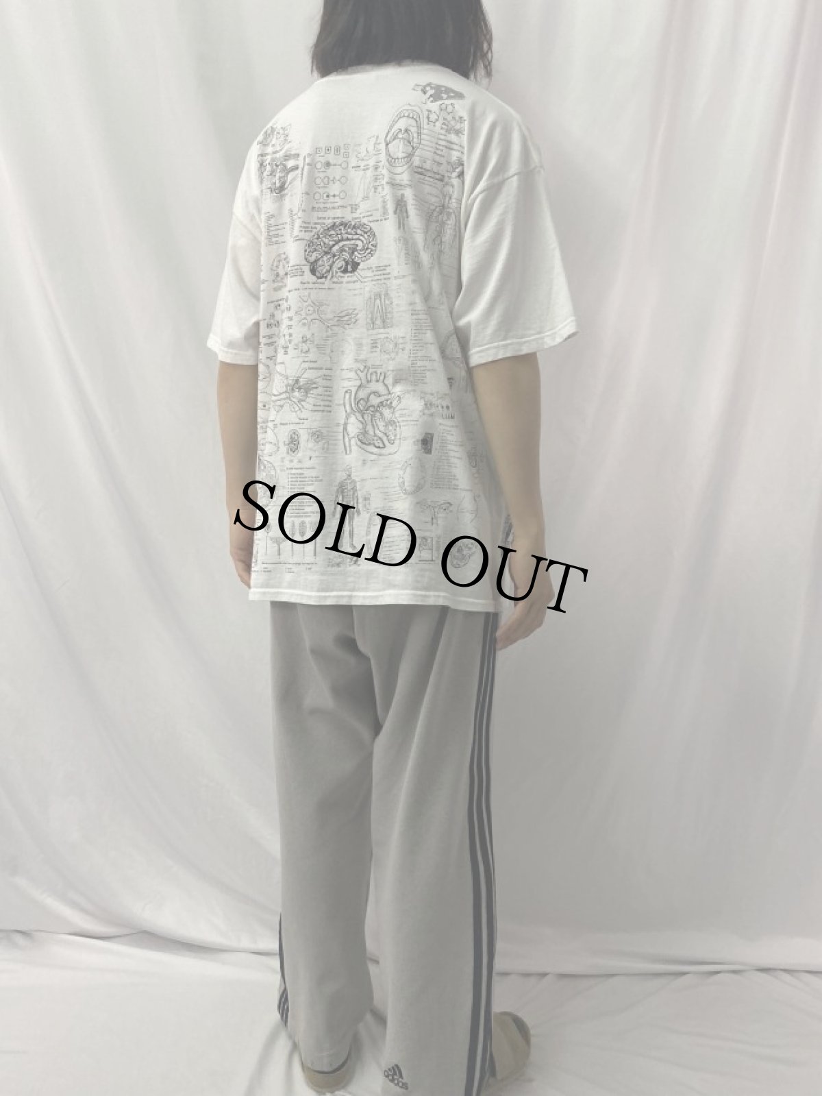 画像5: 2000's "BLINDEDO BY SCIENCE" TEST ANSWER プリントTシャツ XL (5)