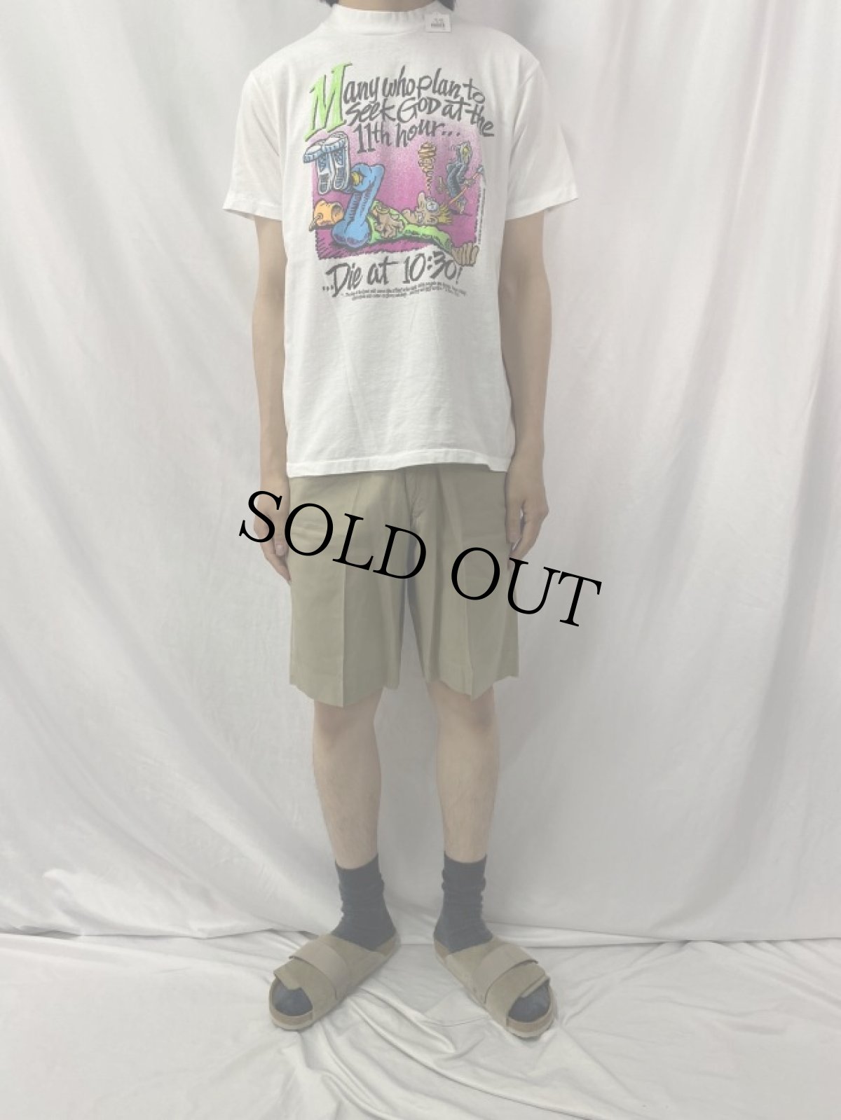 画像2: 50's U.S.ARMY 糊付け＆プレス チノショーツ W28 (2)