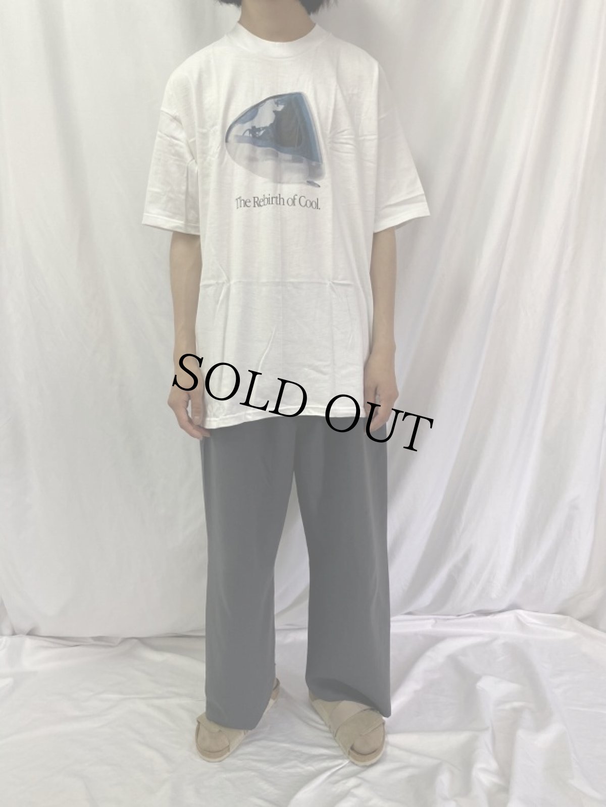 画像2: 2000's Apple Think different "The Rebirth of Cool." プリントＴシャツ DEADSTOCK XL (2)