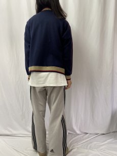 画像4: 70's IZOD LACOSTE ロゴワッペン アクリルジップジャケット L (4)