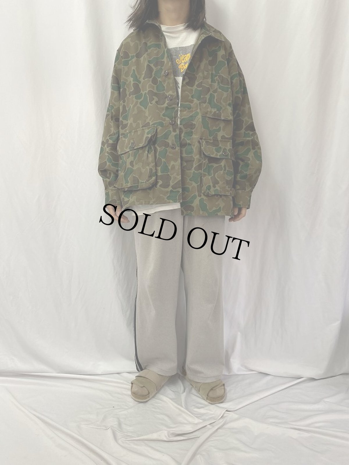画像2: 〜90's Woolrich USA製 ダックハンターカモ柄 ジャケット (2)
