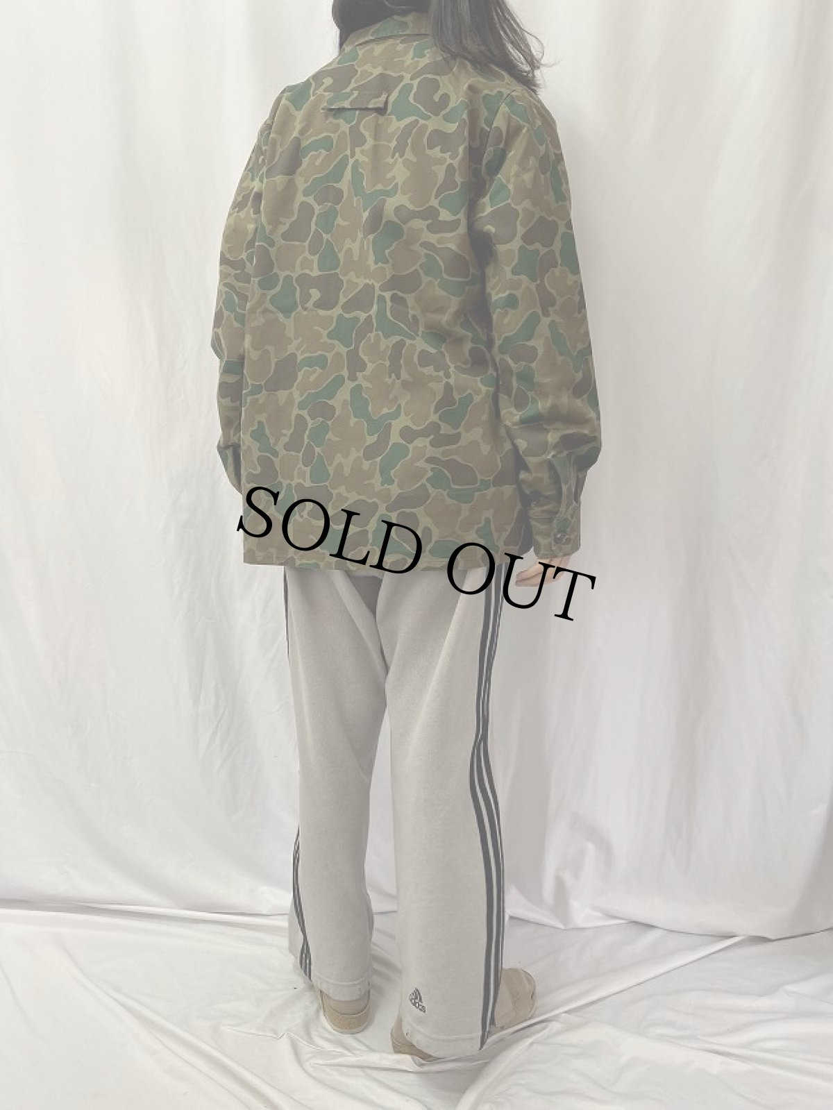 画像4: 〜90's Woolrich USA製 ダックハンターカモ柄 ジャケット (4)