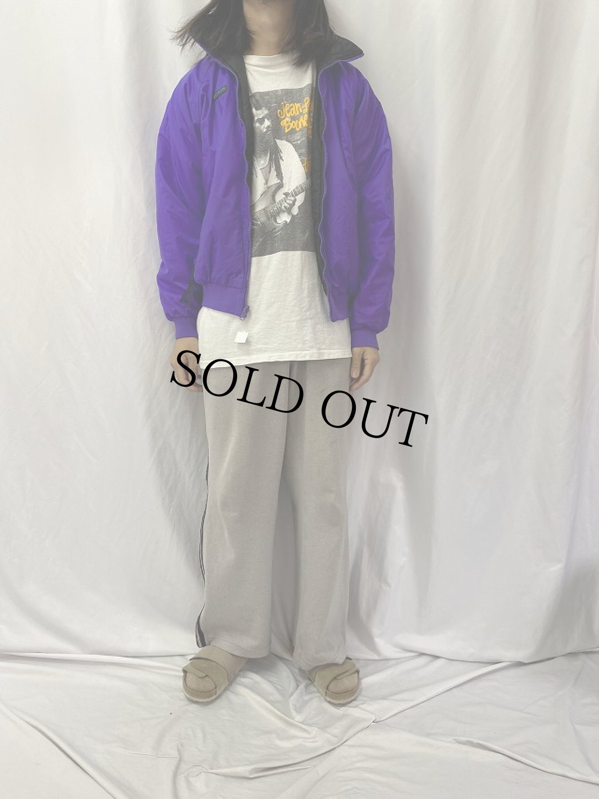 画像6: 90's Colimbia リバーシブル ナイロンジャケット M (6)