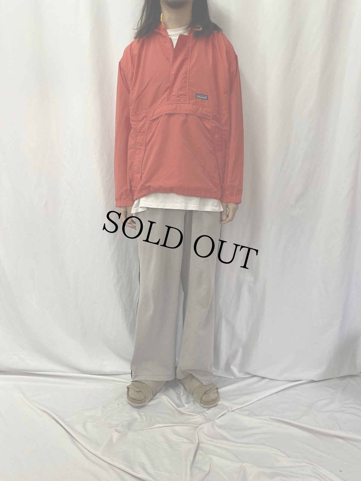 画像2: 90's Patagonia USA製 アノラックパーカー S (2)