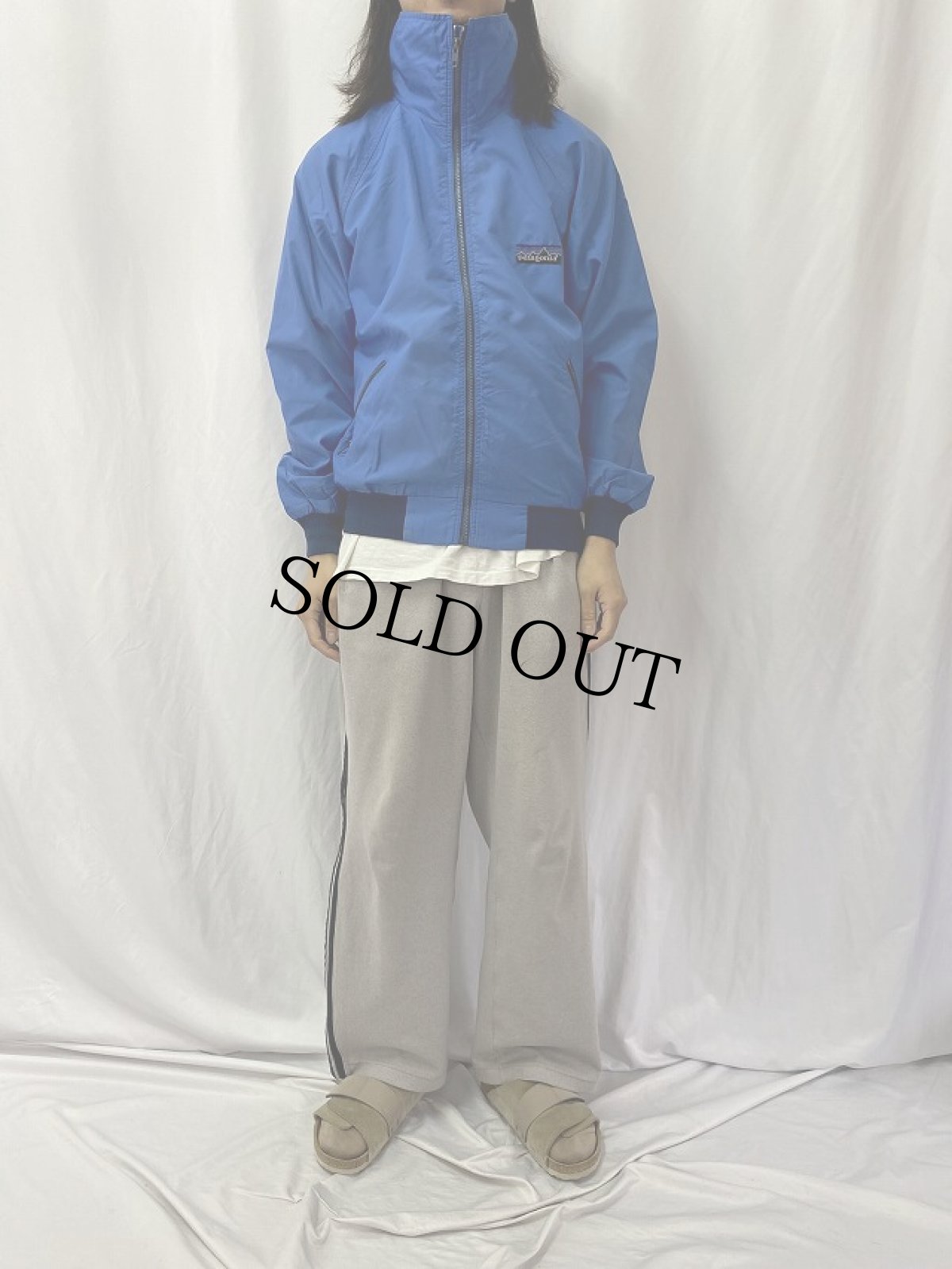 画像2: 80's Patagonia デカタグ シェルドシンチラジャケット M (2)