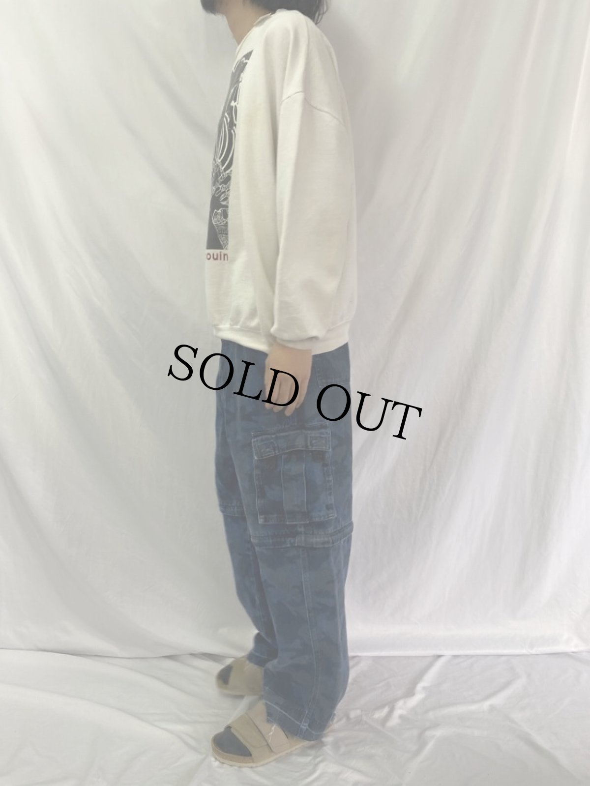 画像3: 80's Ren? Derouin アートプリントスウェット (3)