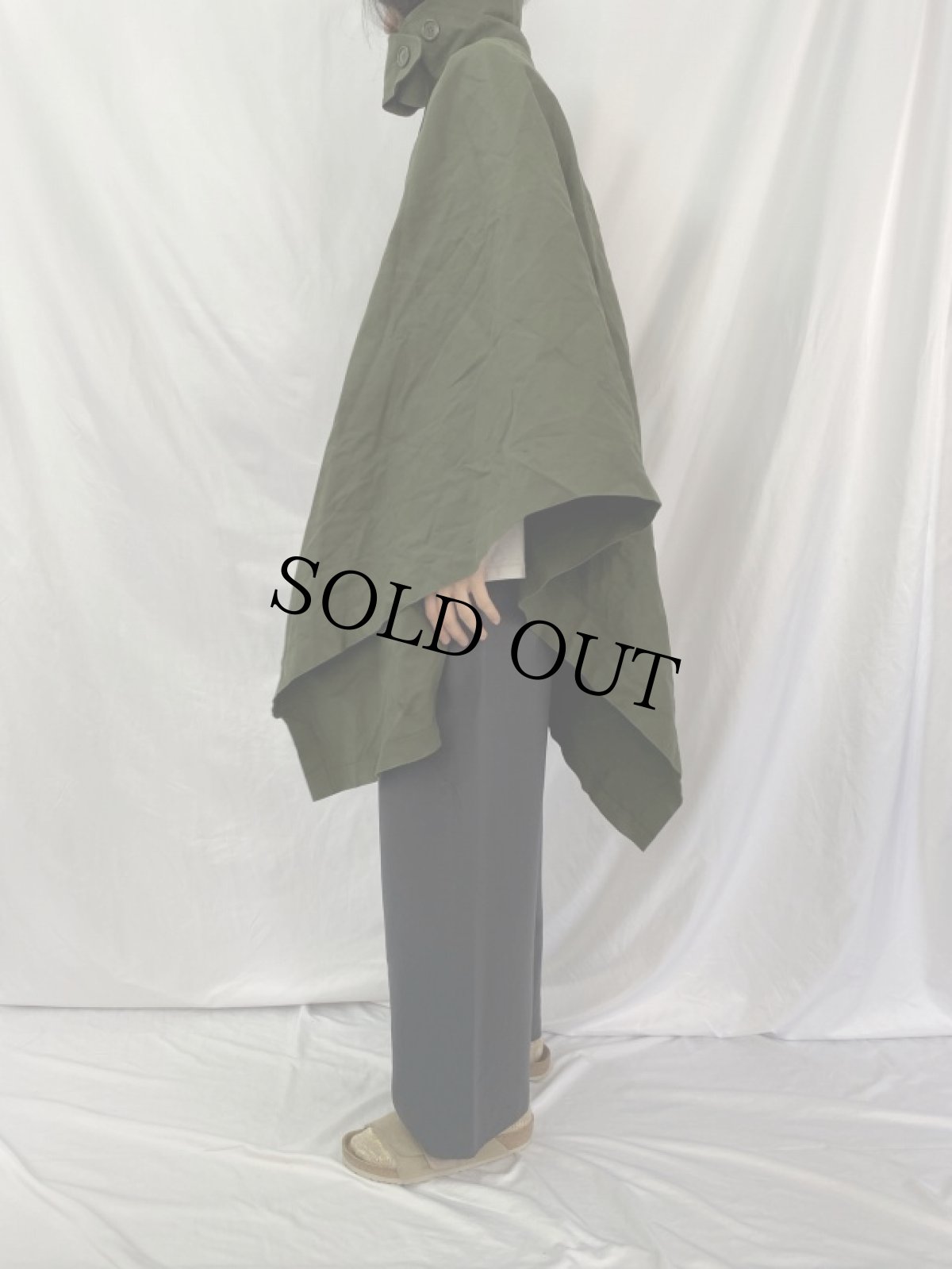 画像3: 70's オランダ軍 VOLHARDINGスナイパー ポンチョ (3)