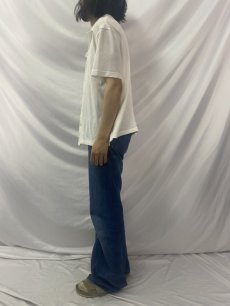 画像3: POLO Ralph Lauren オープンカラー メッシュコットンシャツ M (3)