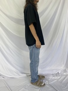 画像3: Ralph Lauren "CLASSIC FIT" ボタンダウンコットンシャツ BLACK M (3)