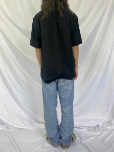 画像4: Ralph Lauren "CLASSIC FIT" ボタンダウンコットンシャツ BLACK M (4)