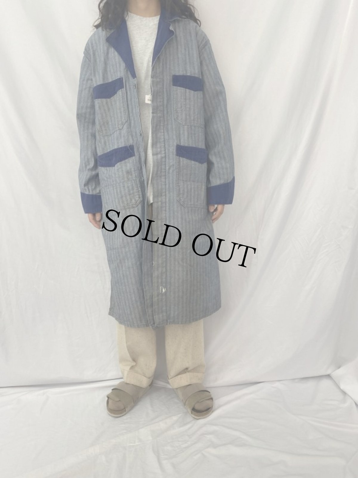 画像2: 50's GO-PFOR HBT ショップコート 46 (2)