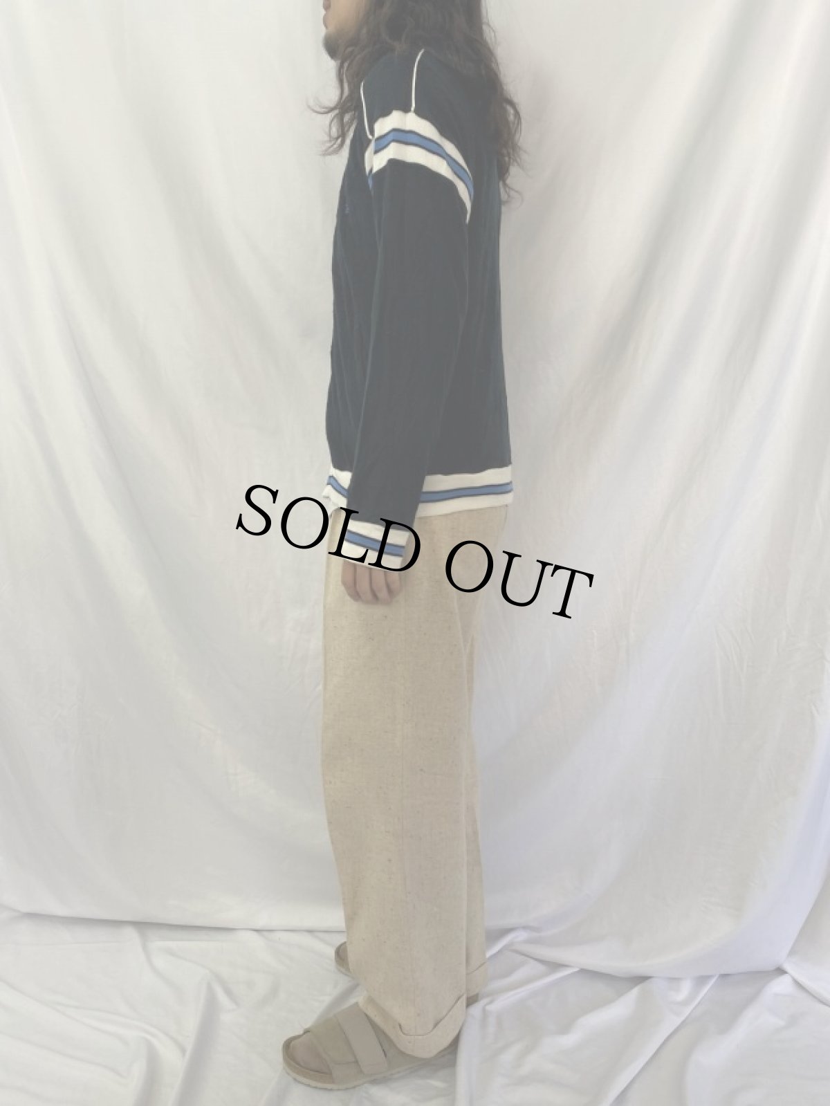 画像3: 80's pierre cardin ラインデザインジャケット L (3)