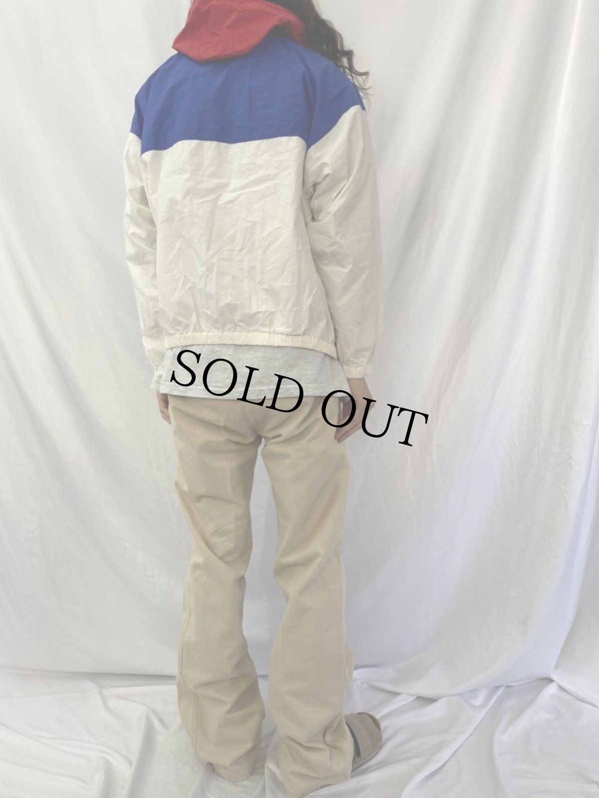 画像4: 90's Ralph Lauren POLO SPORT コットンパーカー S (4)