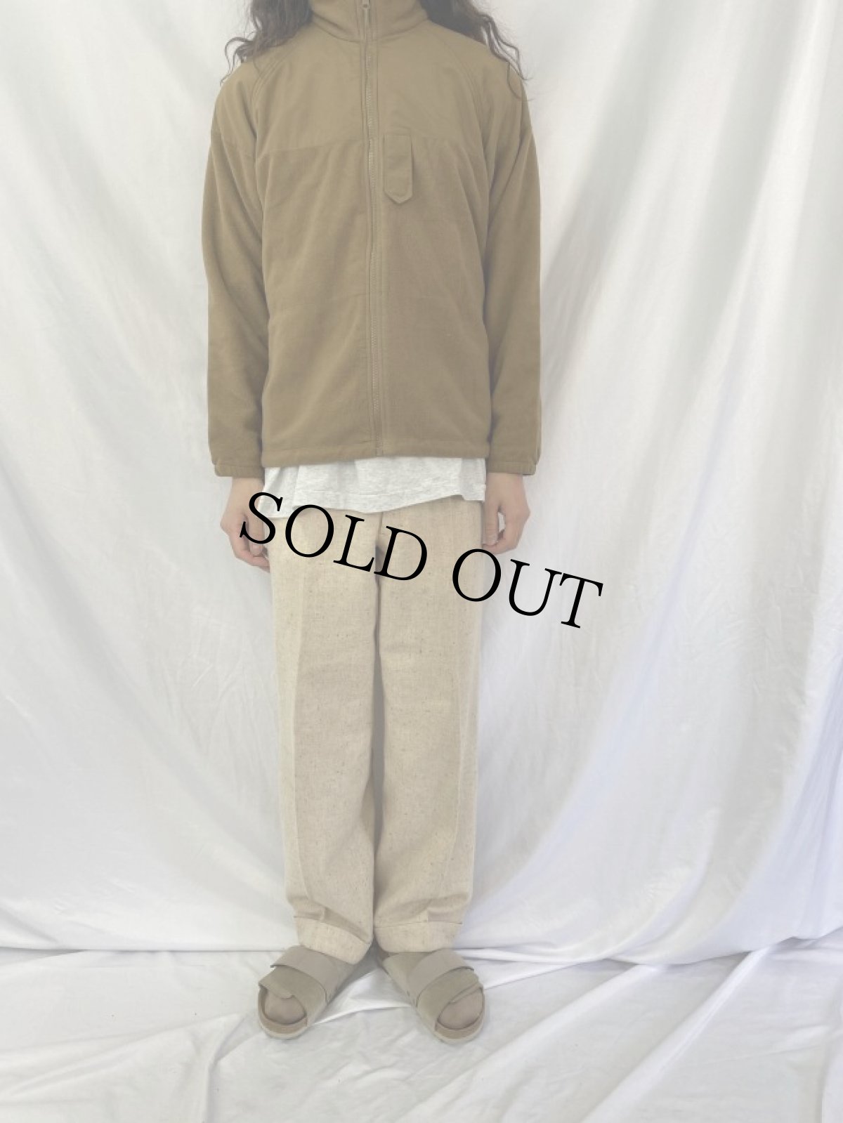 画像2: U.S.NAVY NWU Cold Weather フリースジャケット Small-Short (2)