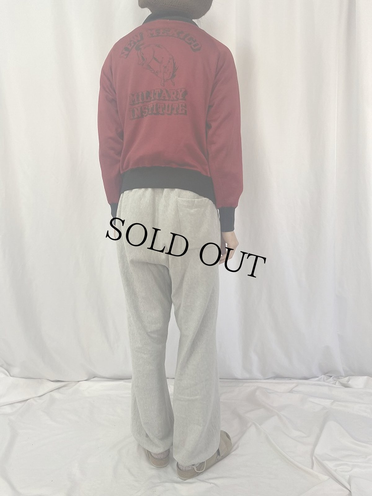 画像4: 40's Champion デカランタグ レーヨン アスレチックカデットジャケット size40 (4)