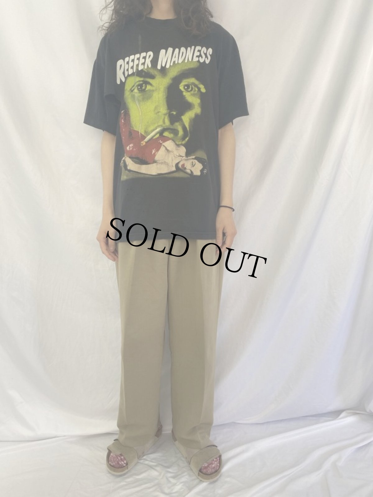 画像2: 90's REEFER MADNESS USA製 ドラマプリントTシャツ XL (2)